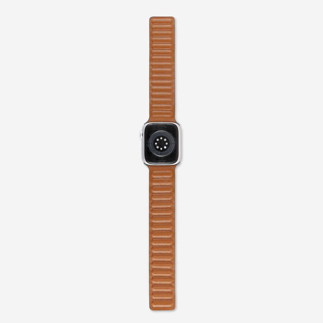 Magnetic Link Apple Watch Band - Sequoia Green