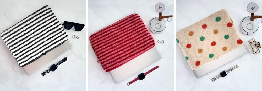 Lola Teddy Laptop Sleeves