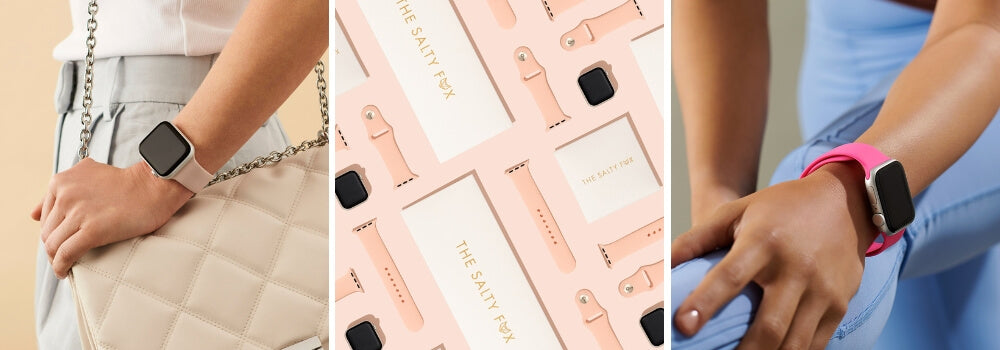 Classic & Slim Silicone Apple Watch Bands