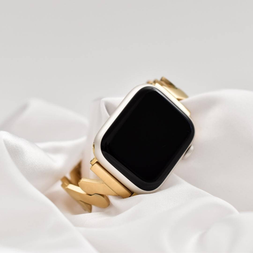 Kyoto Bracelet Apple Watch Band - 18K Gold Plated