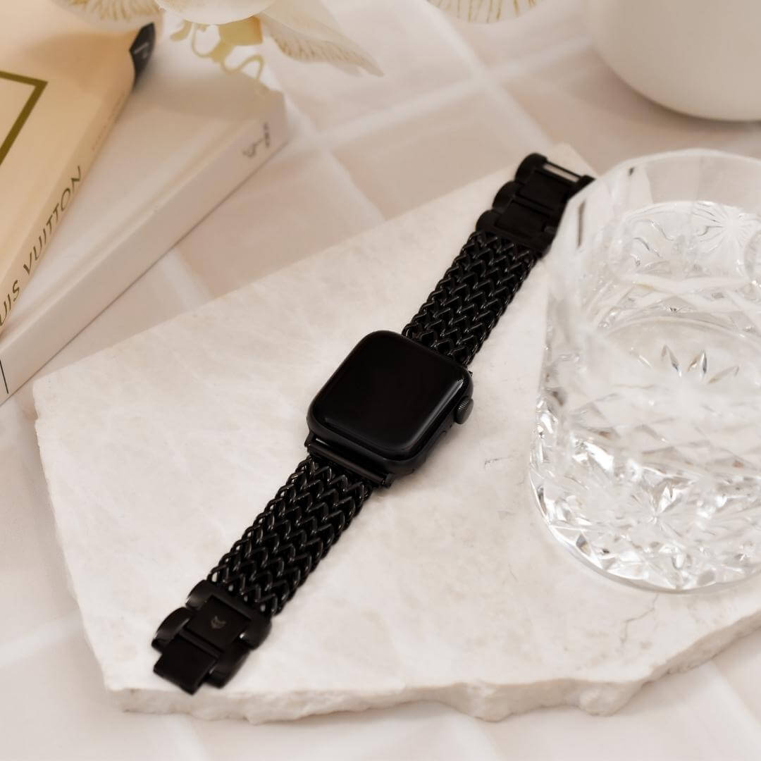 Louis Vuitton Apple Watch Band Black 