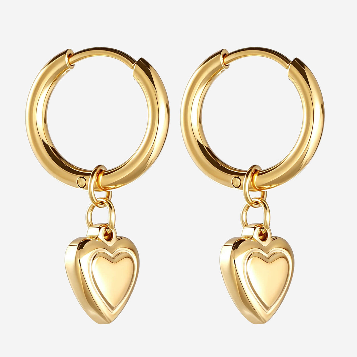 Eloise Huggie Earrings - Gold