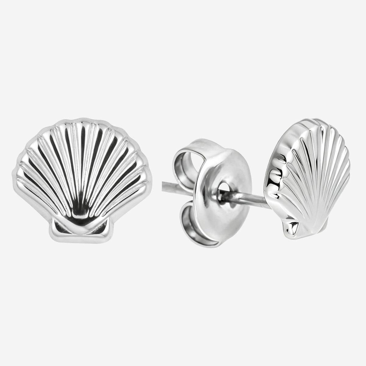 Sofia Stud Earrings - Silver