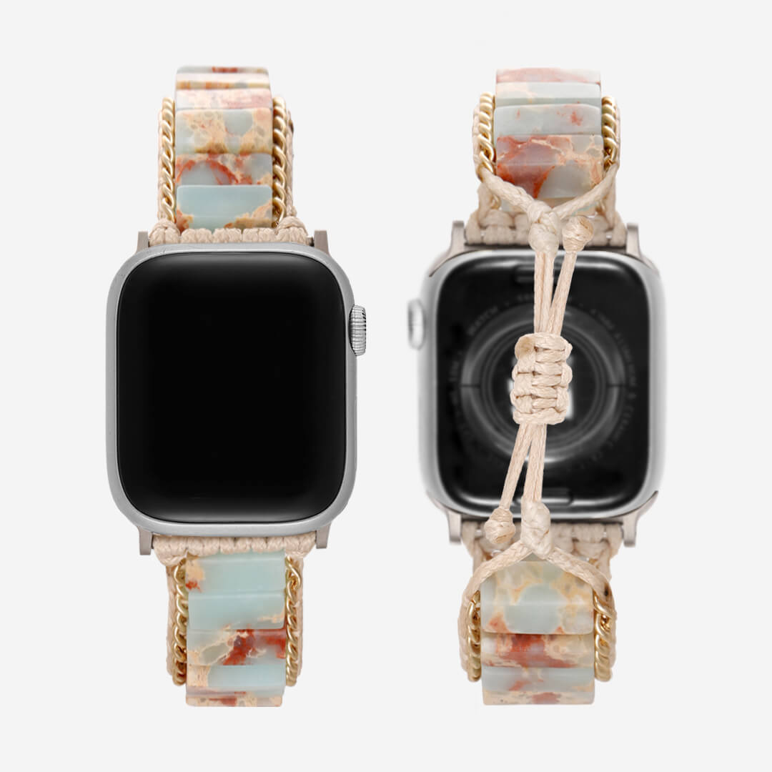 Byron Stone Apple Watch Band - Imperial Jasper