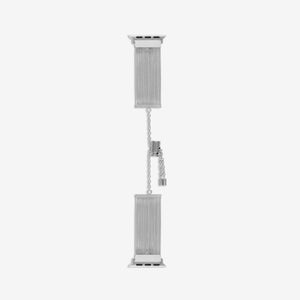 Chicago Bracelet Apple Watch Band - Silver