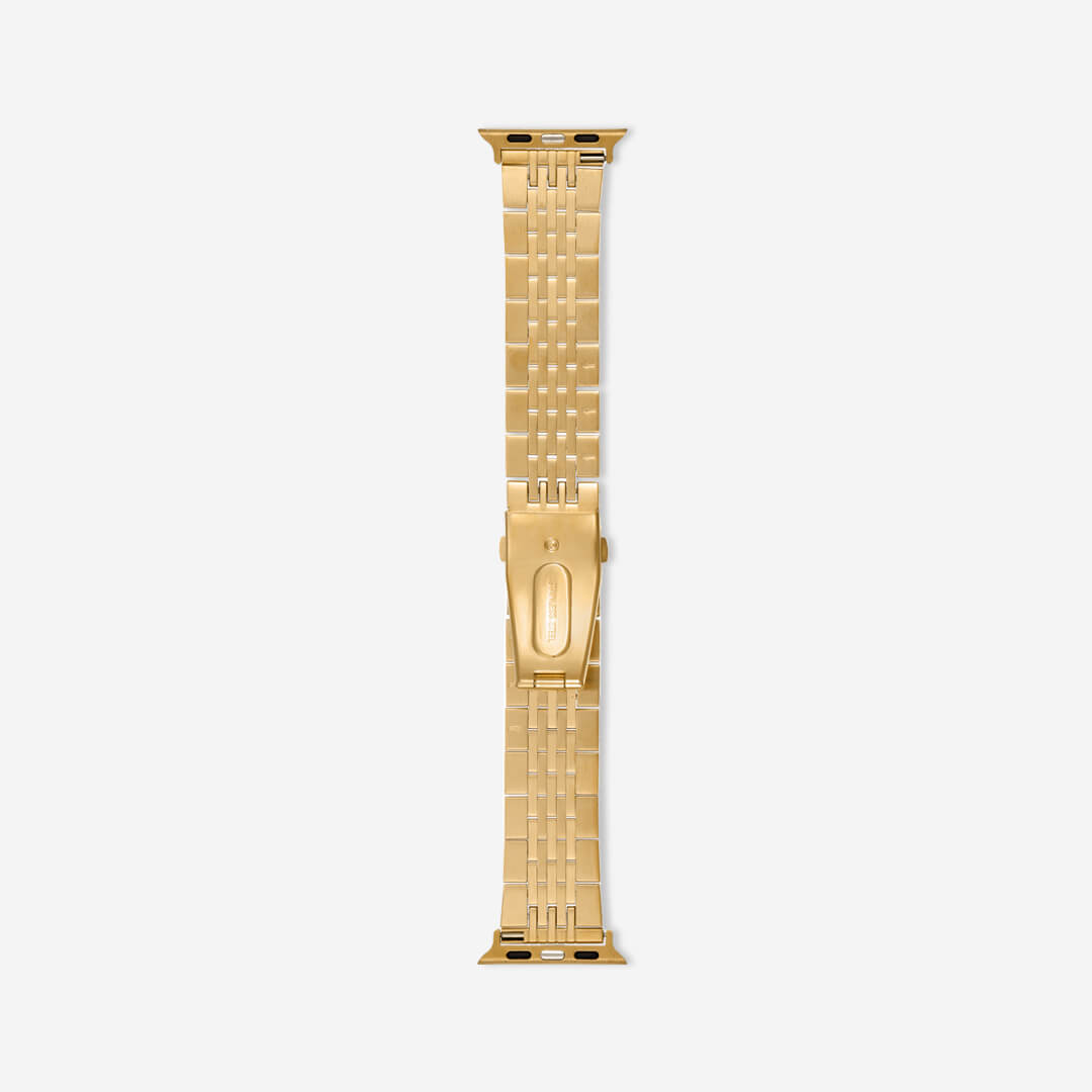 Melbourne Stainless Steel Apple Watch Band - Gold