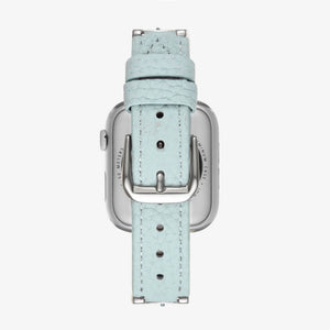 Osaka Leather Apple Watch Band - Sky Blue