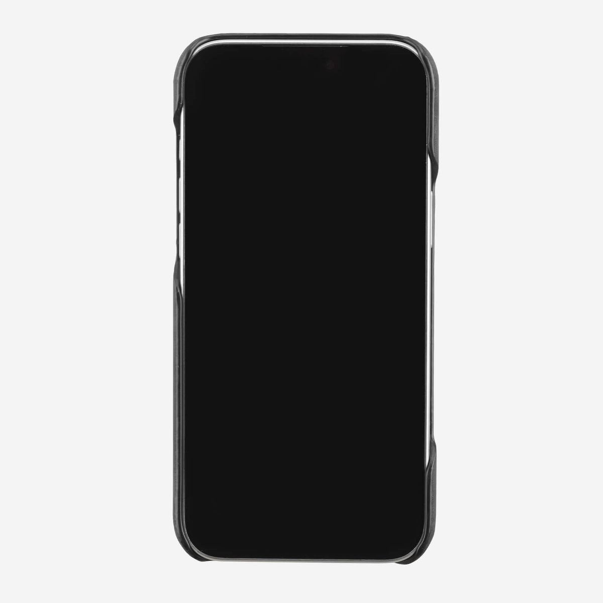 Vegan Leather MagSafe Phone Case - Black