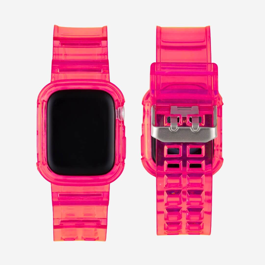 Jelly Two-In-One Apple Watch Band - Strawberry