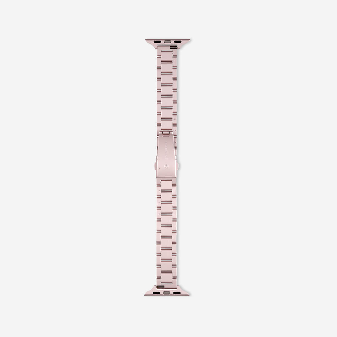 Berlin Stainless Steel Apple Watch Band - Pink