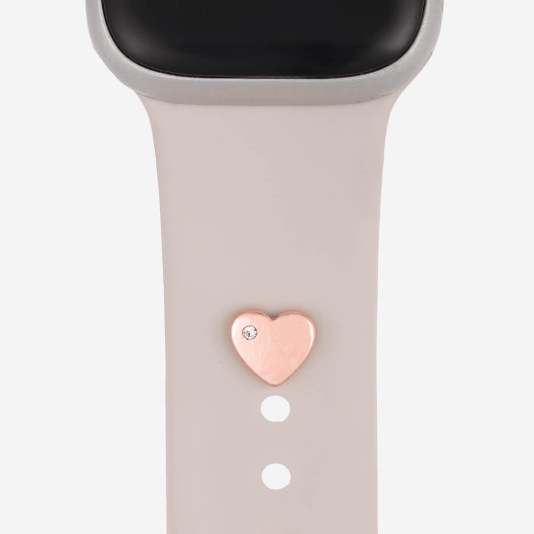 Heart Apple Watch Charm - Rose Gold