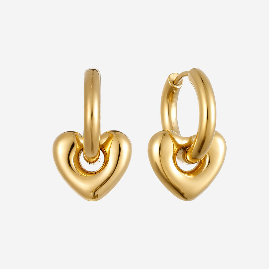 Juliette Huggie Earrings - Gold