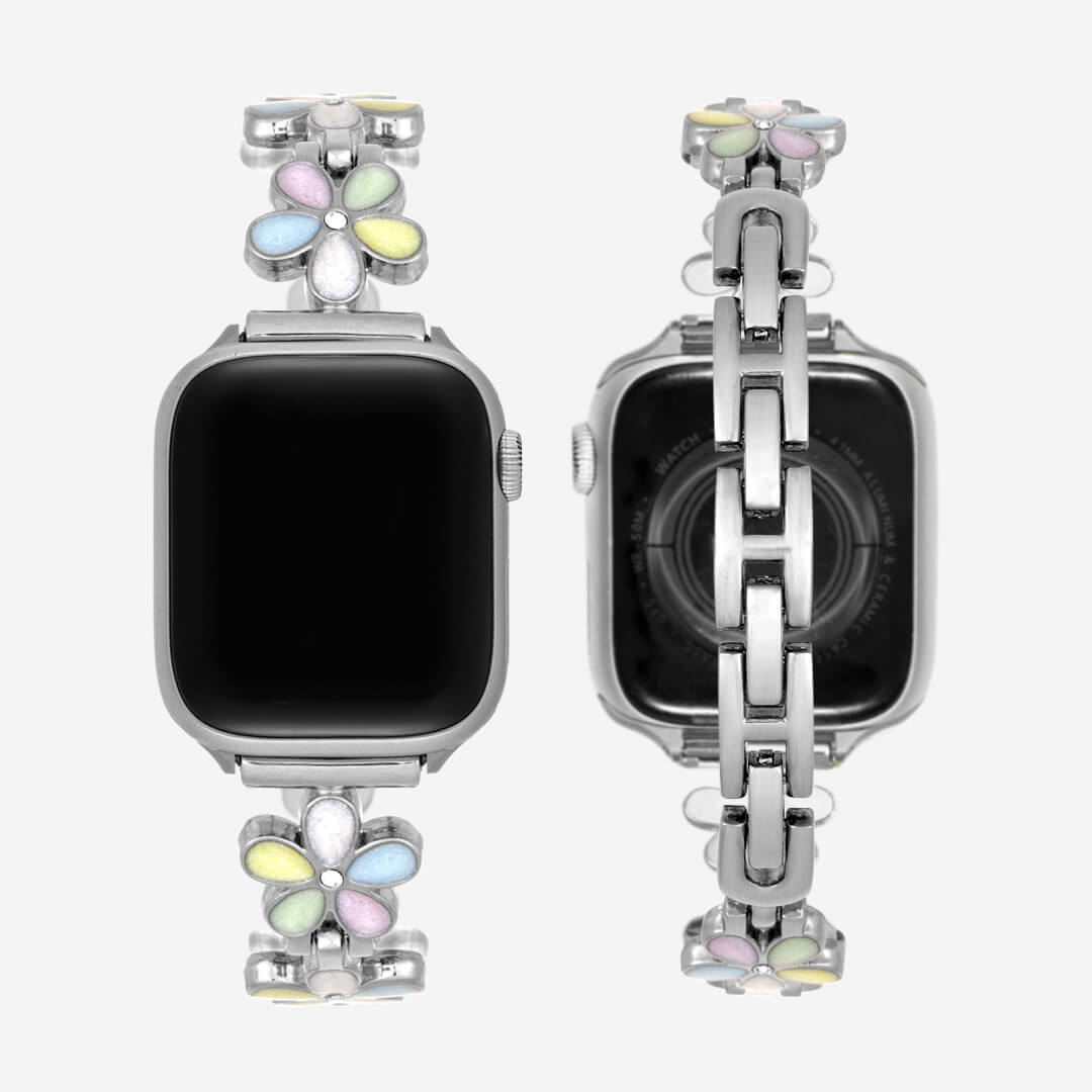Madeira Apple Watch Band - Pastel / Silver