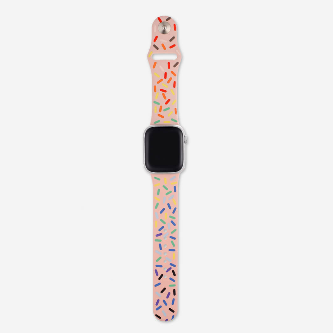 Midsumma Silicone Apple Watch Band - Pink