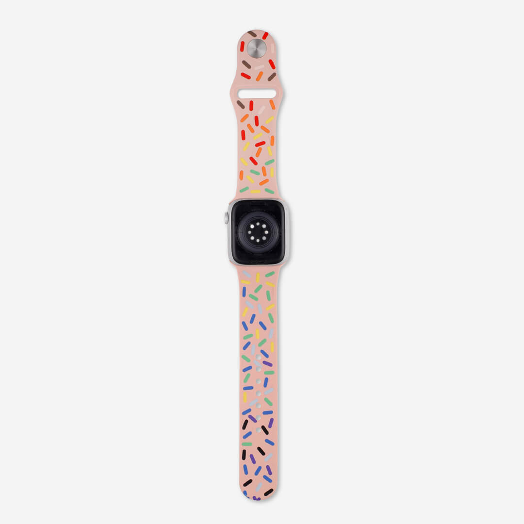 Midsumma Silicone Apple Watch Band - Pink