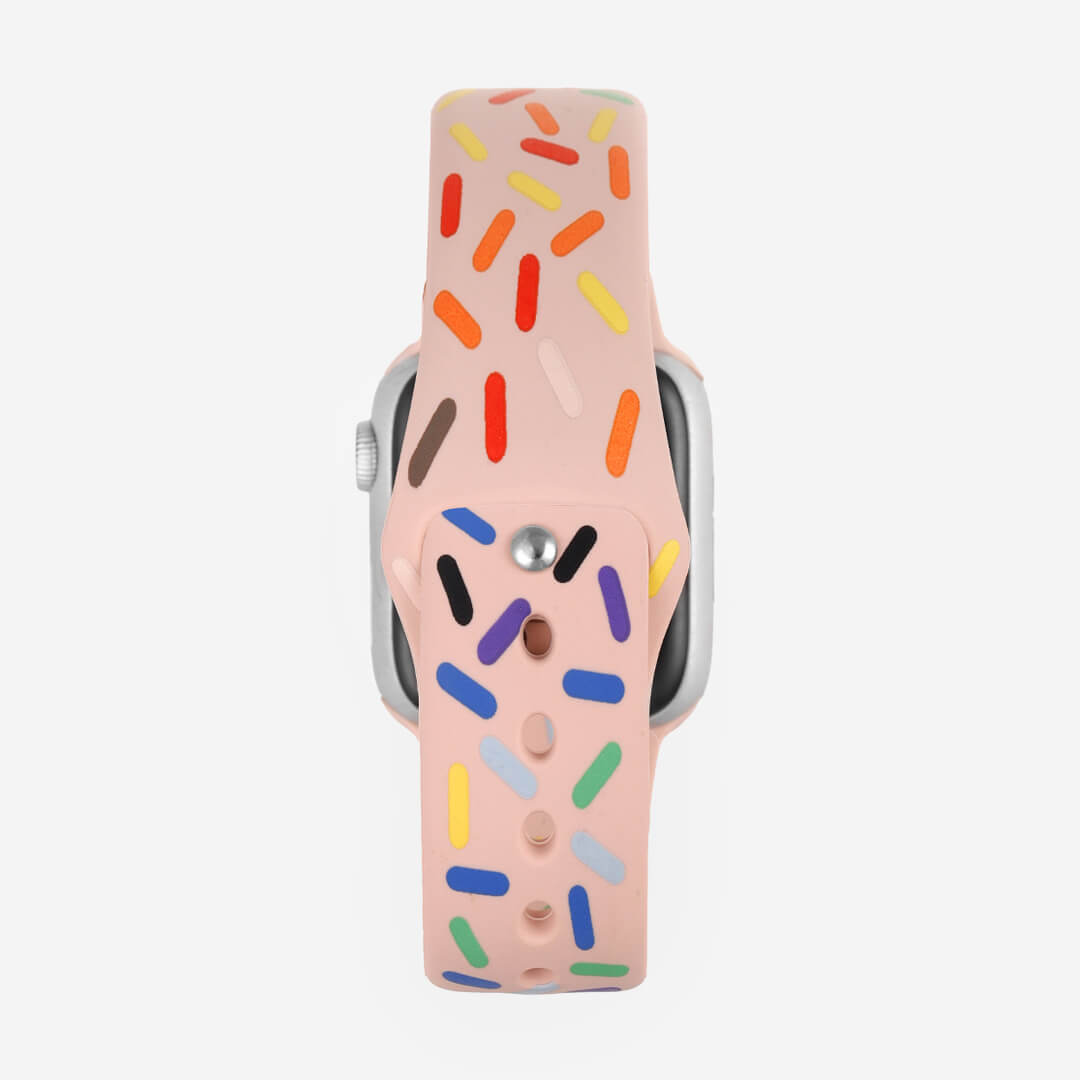 Midsumma Silicone Apple Watch Band - Pink