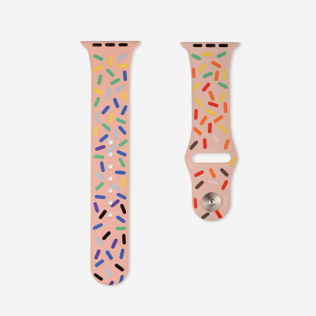 Midsumma Silicone Apple Watch Band - Pink