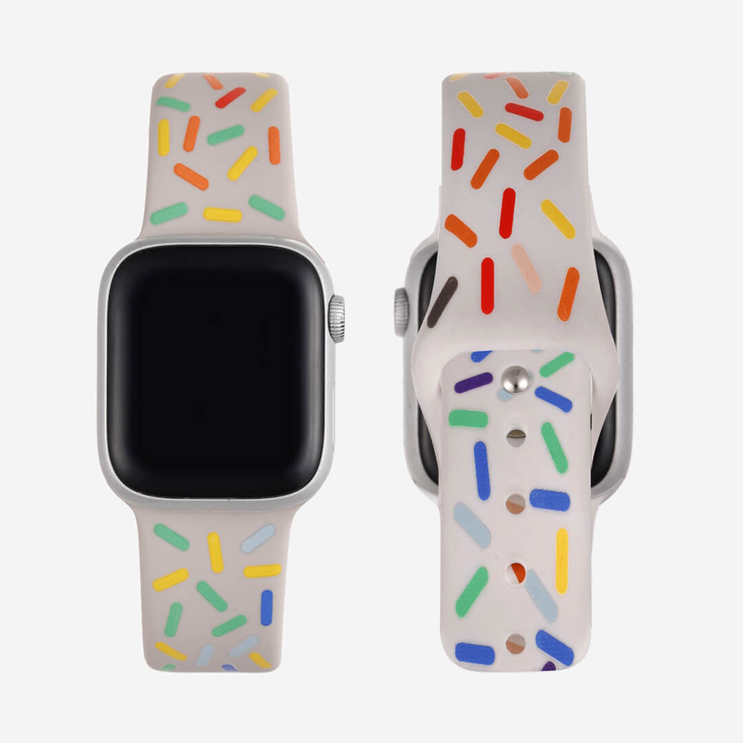 Midsumma Silicone Apple Watch Band - Starlight