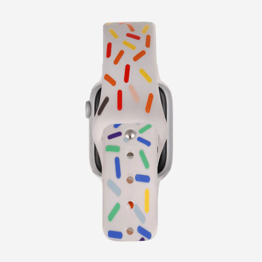 Midsumma Silicone Apple Watch Band - Starlight