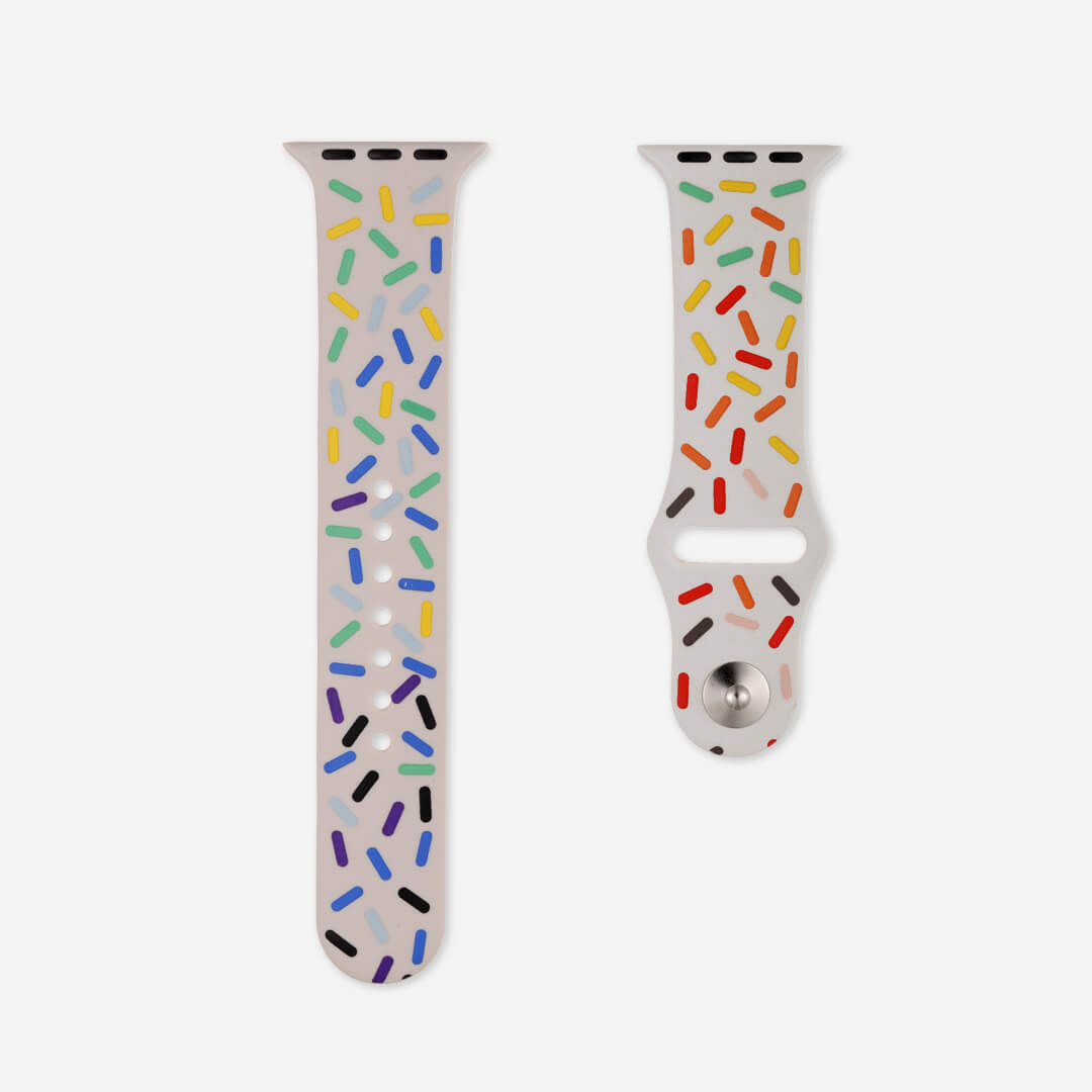 Midsumma Silicone Apple Watch Band - Starlight