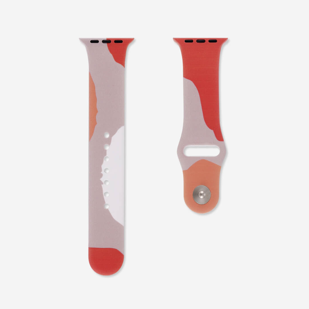 Mykonos Silicone Apple Watch Band - Terracotta