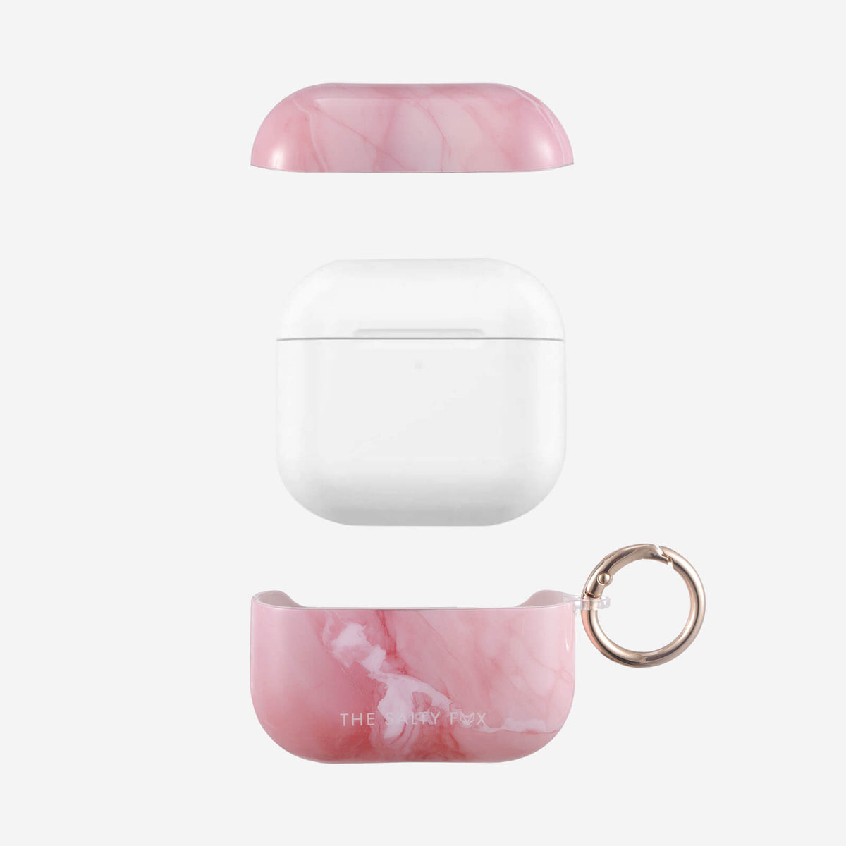 Rose Marble AirPods Case
