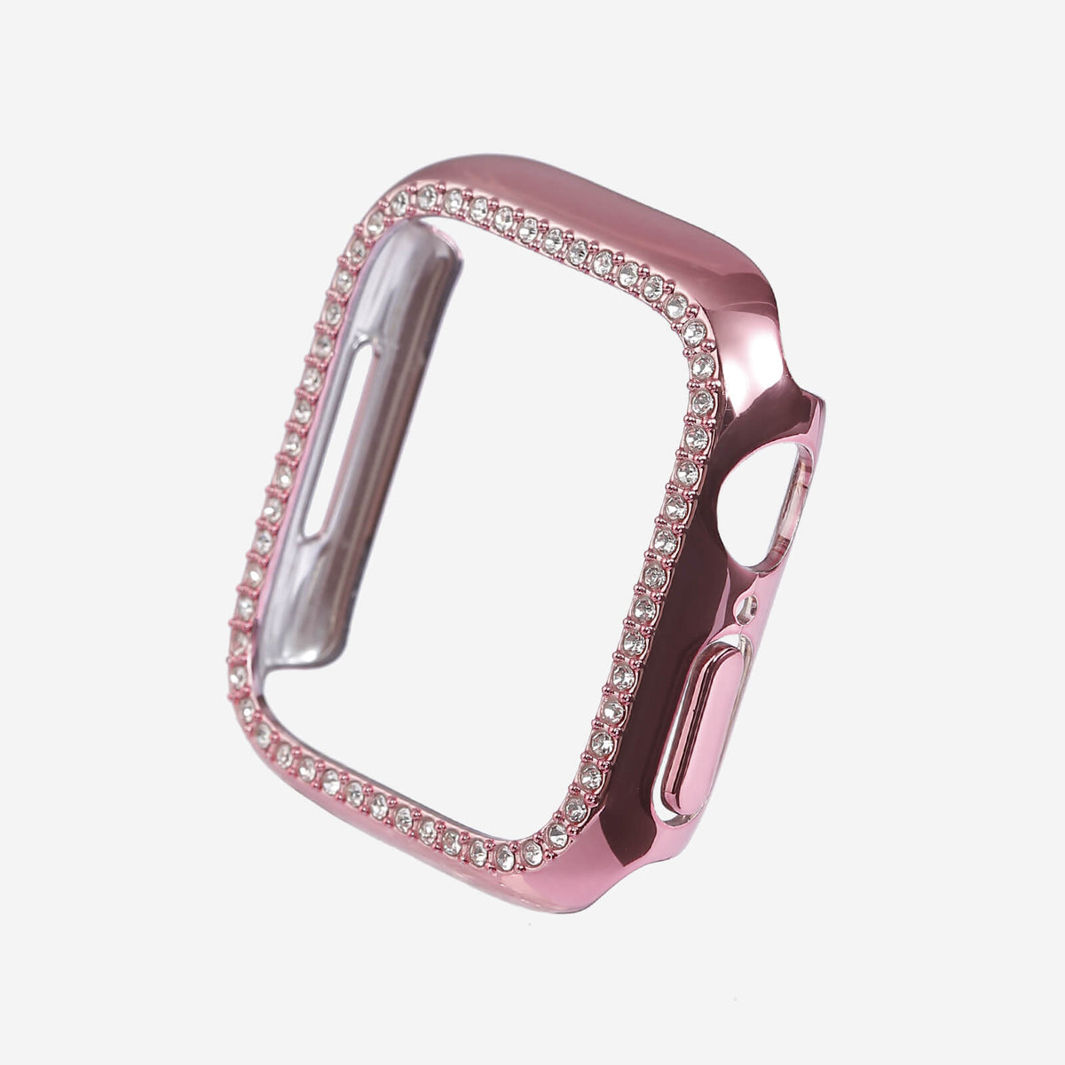 Apple Watch Single Halo Crystal Bumper Case - Rose Gold