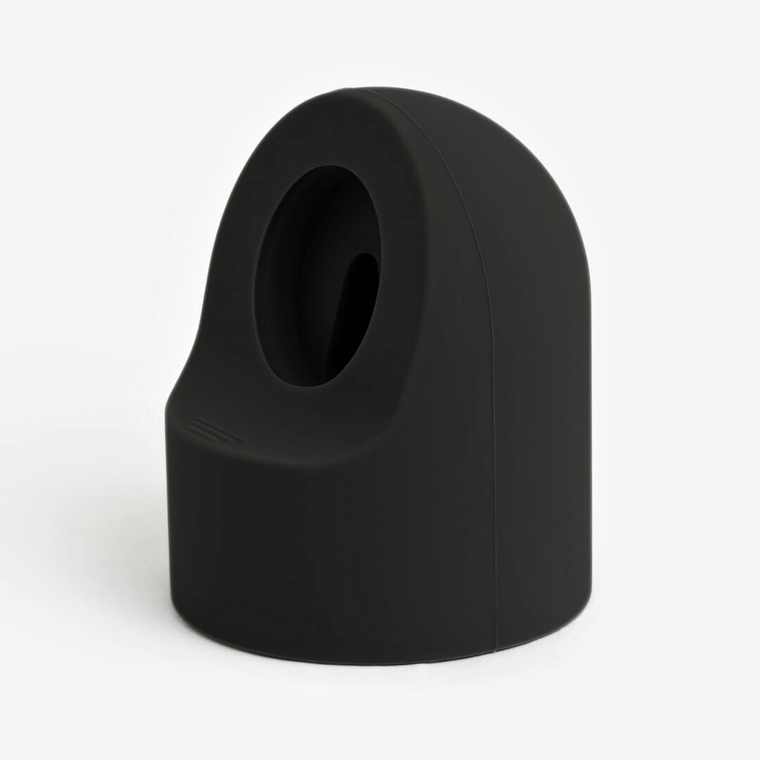 Bubble Silicone Apple Watch Stand - Black