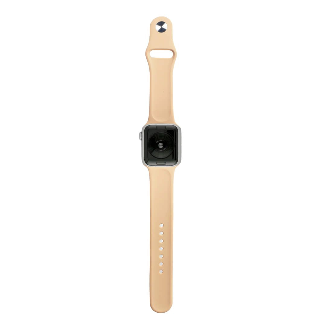 Classic Silicone Apple Watch Band - Walnut