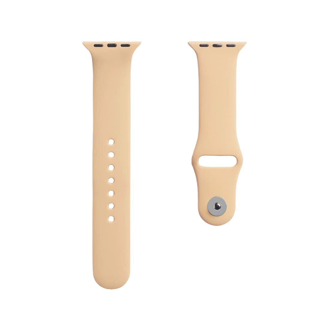 Classic Silicone Apple Watch Band - Walnut