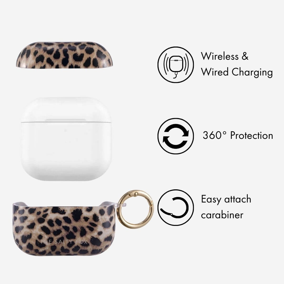 Leopard Luxe Airpod Case 