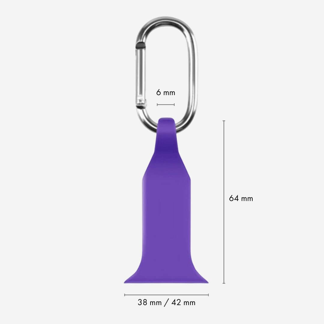 Apple Watch Carabiner Fob Strap - Cornflower