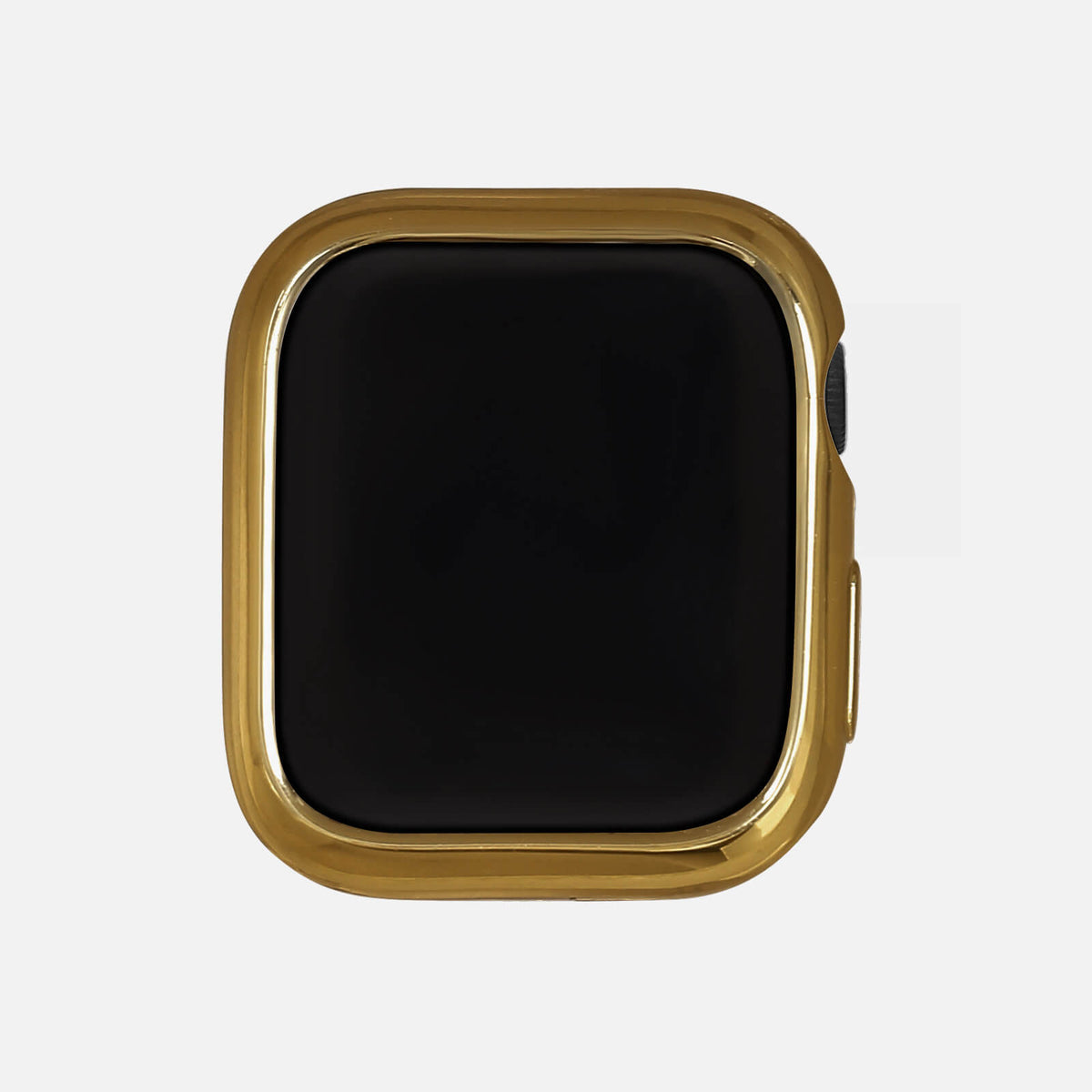 Apple Watch TPU Chrome Bumper Protection Case - Gold