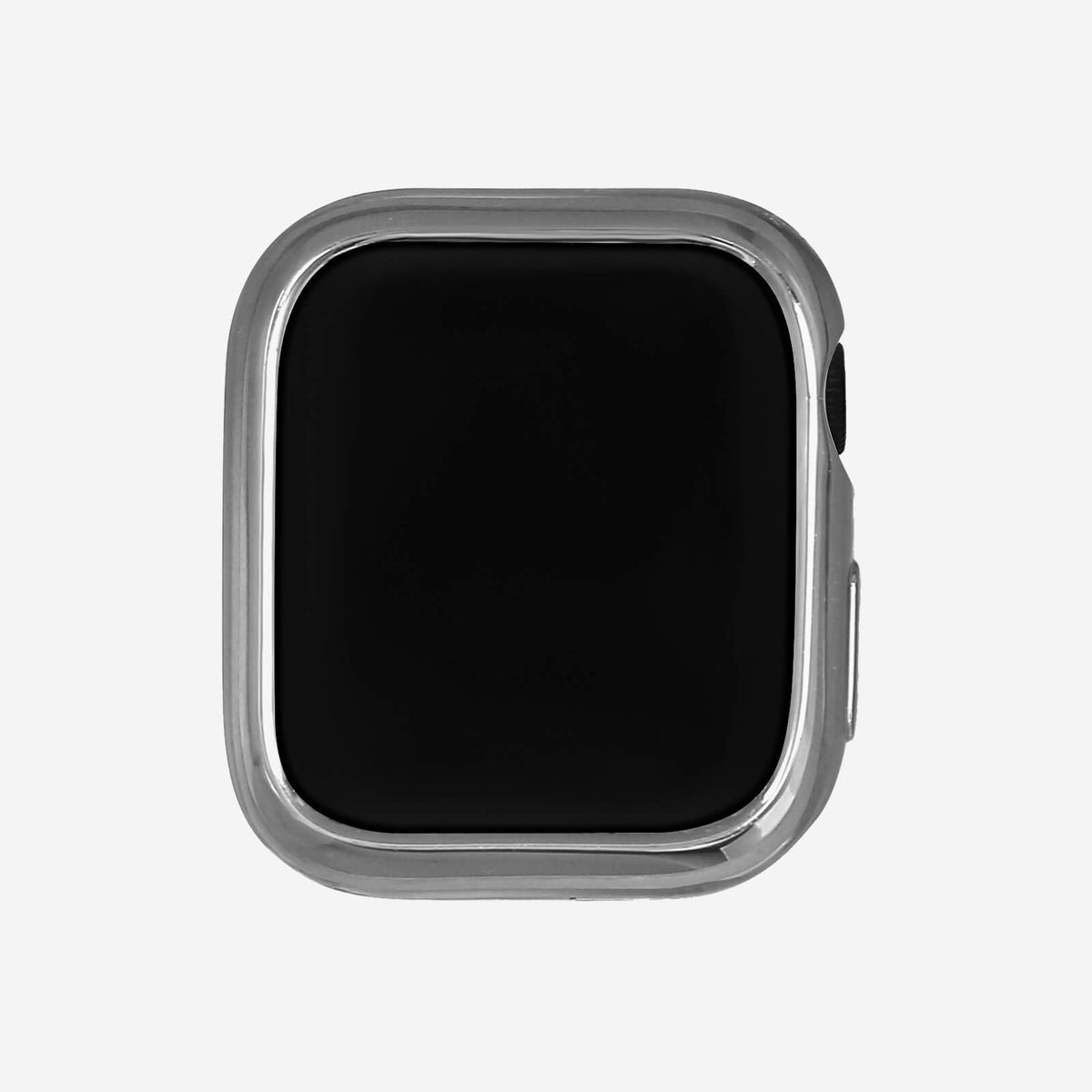 Apple Watch TPU Chrome Bumper Protection Case - Silver