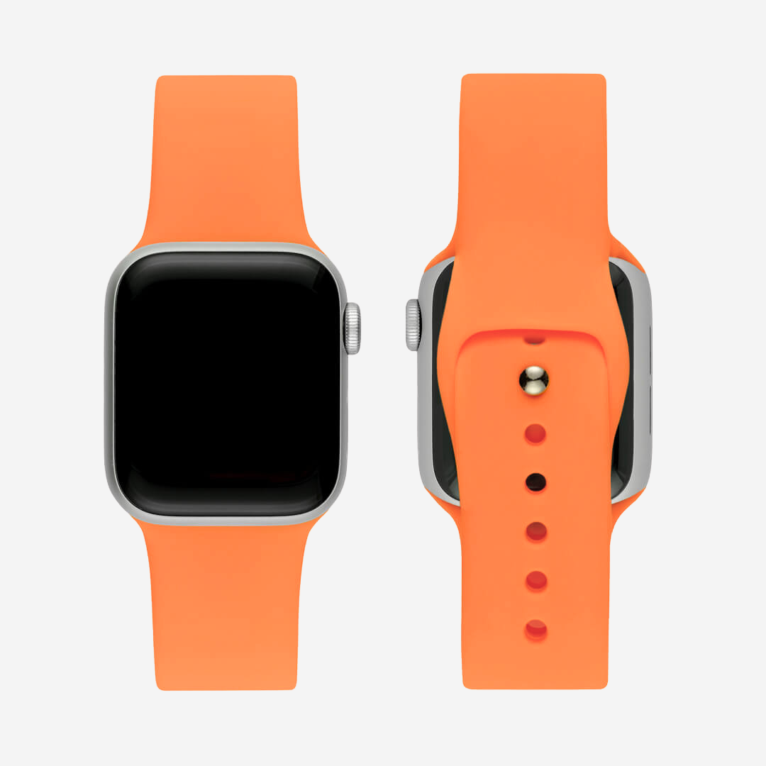 Classic Silicone Apple Watch Band - Marigold