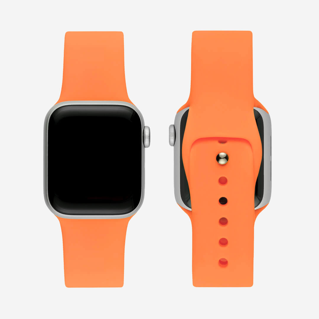 Classic Silicone Apple Watch Band - Marigold