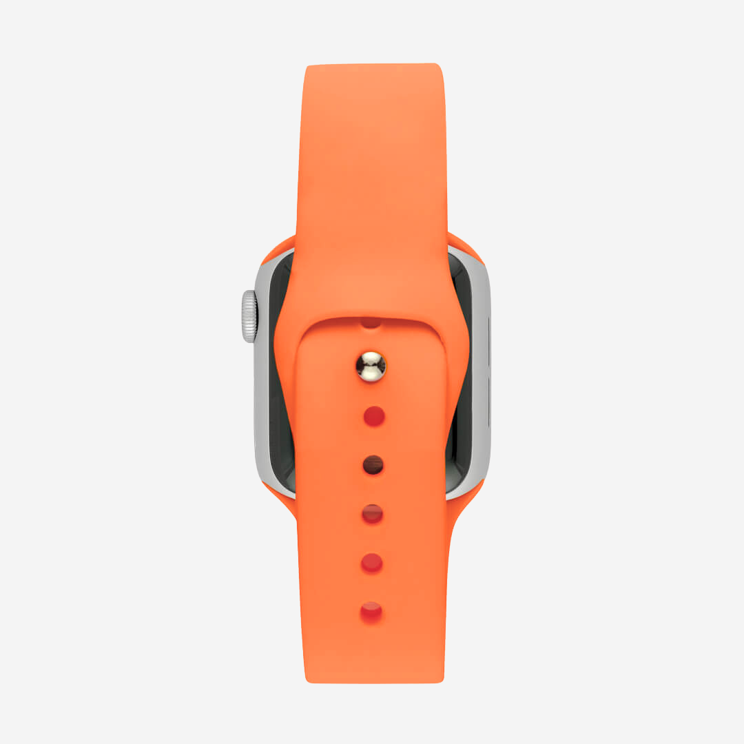 Classic Silicone Apple Watch Band - Marigold