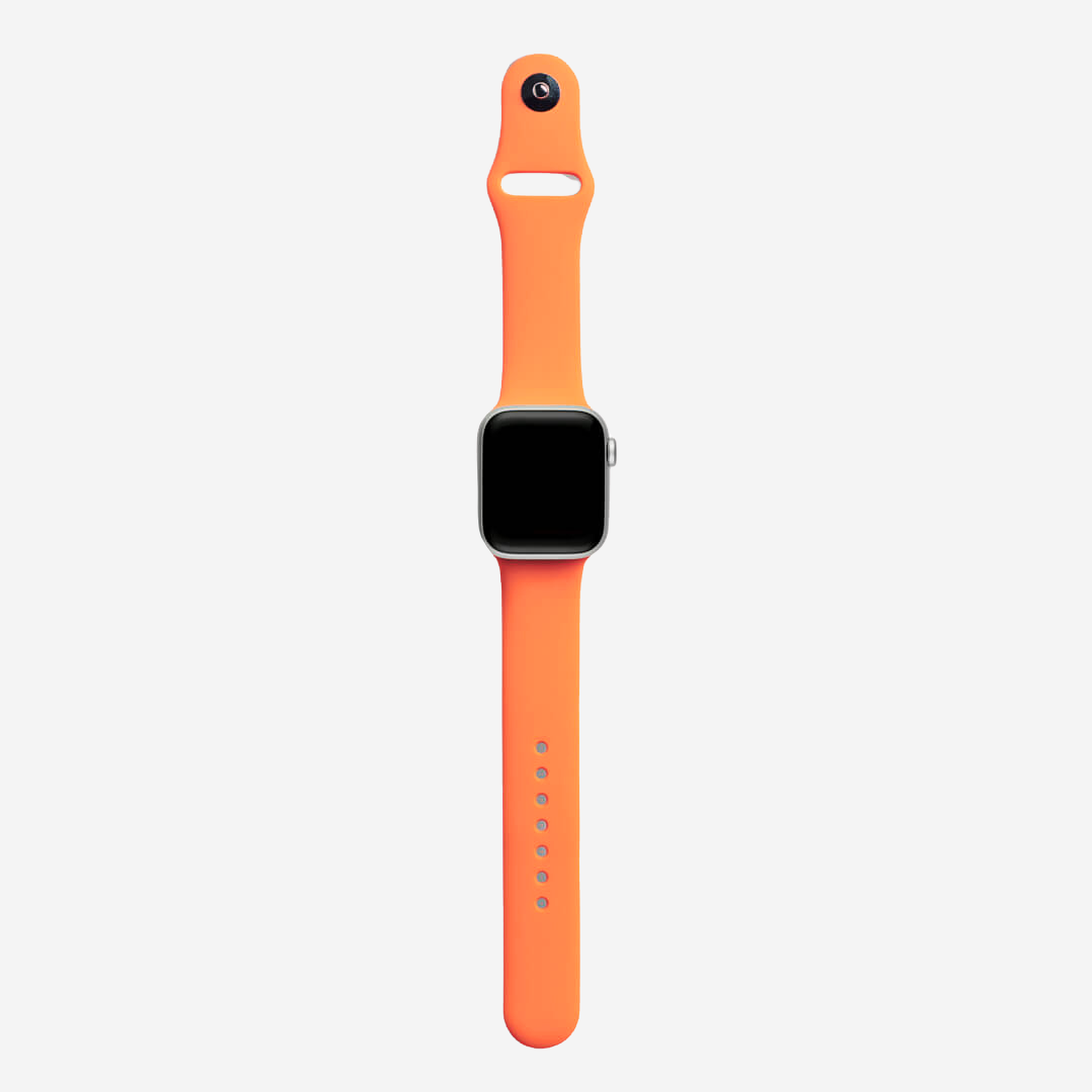 Classic Silicone Apple Watch Band - Marigold