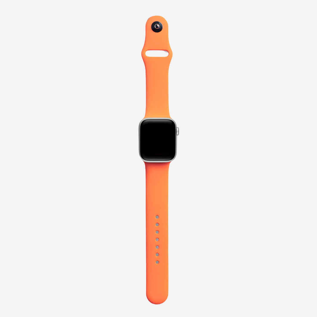 Classic Silicone Apple Watch Band - Marigold
