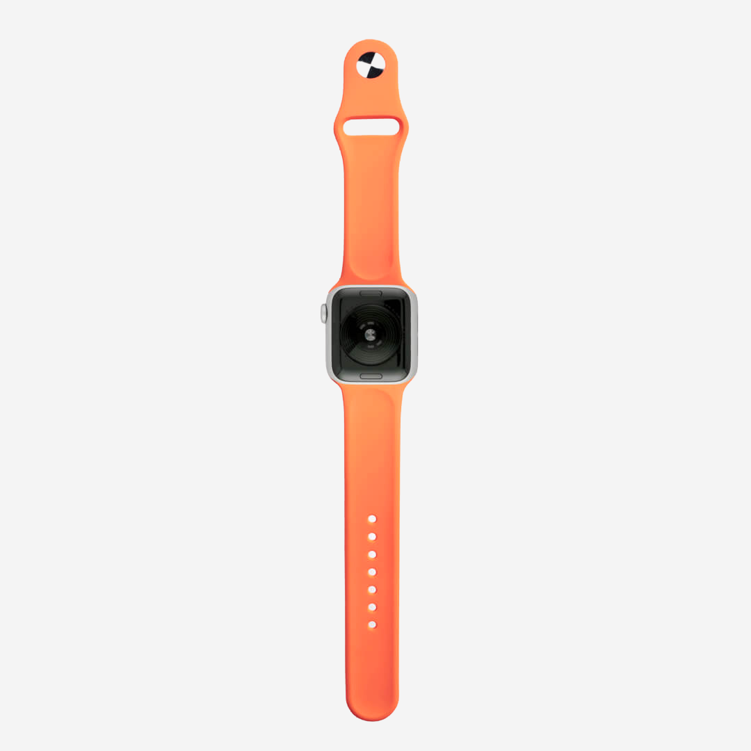 Classic Silicone Apple Watch Band - Marigold