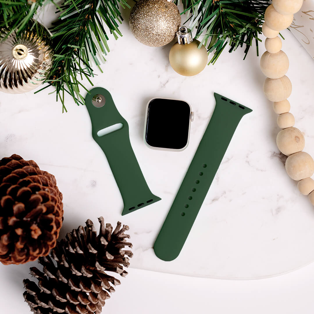 Classic Silicone Apple Watch Band - Clover