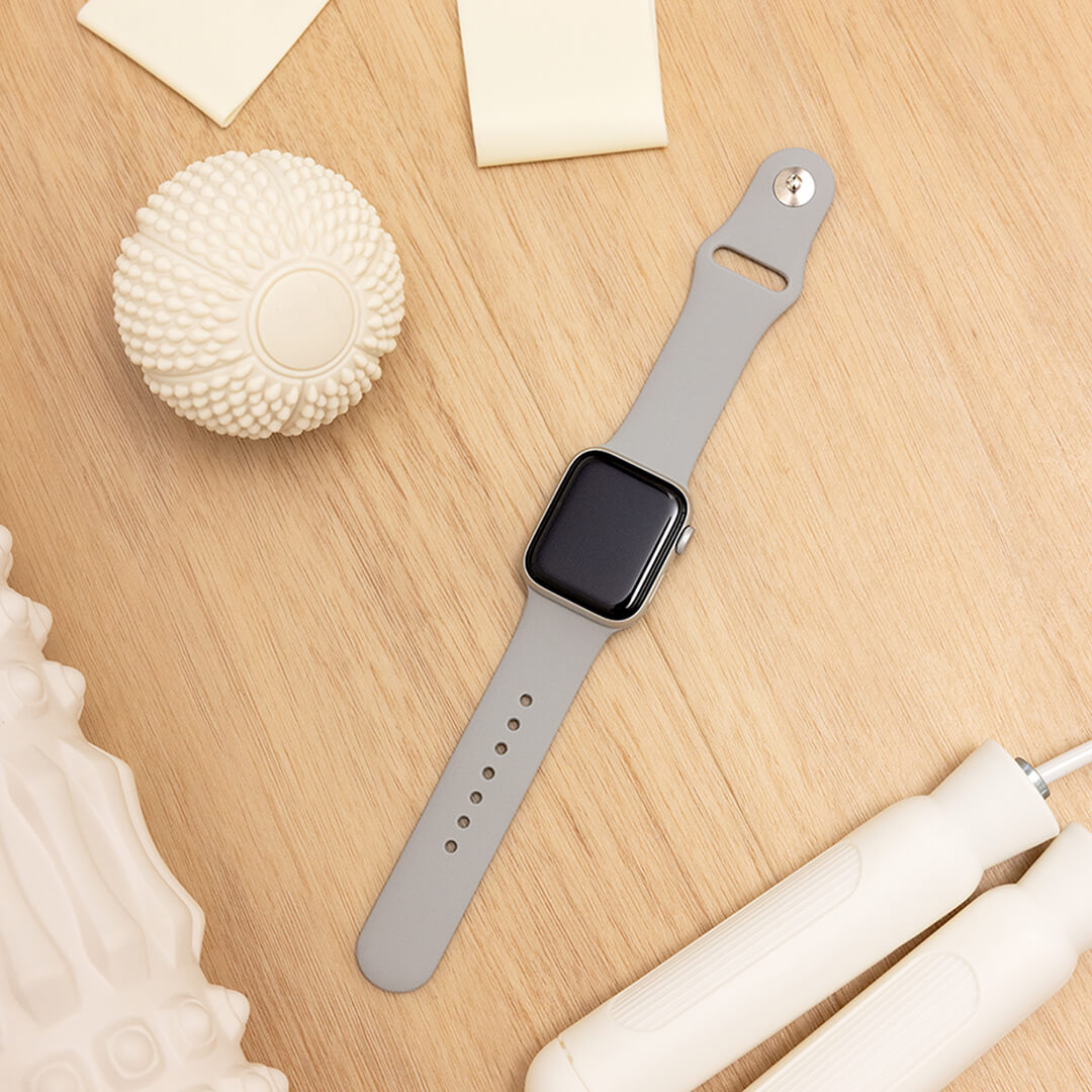 Classic Silicone Apple Watch Band - Fog