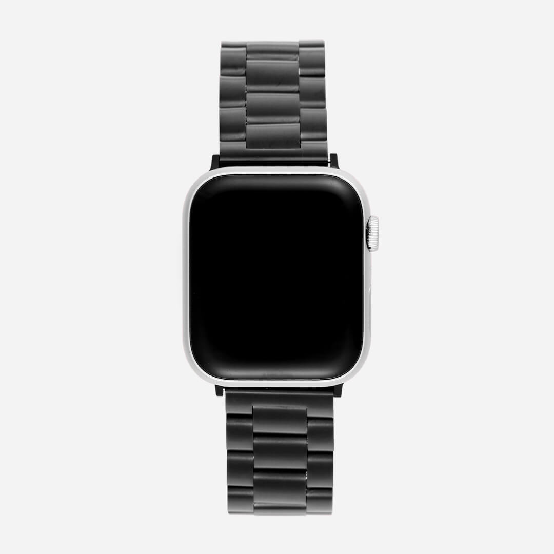 Classic Stainless Steel Apple Watch Band - Space Black