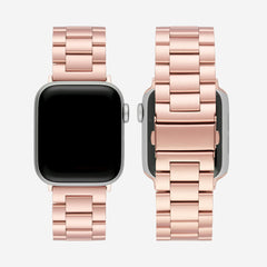Rose gold apple watch stainless steel band hotsell