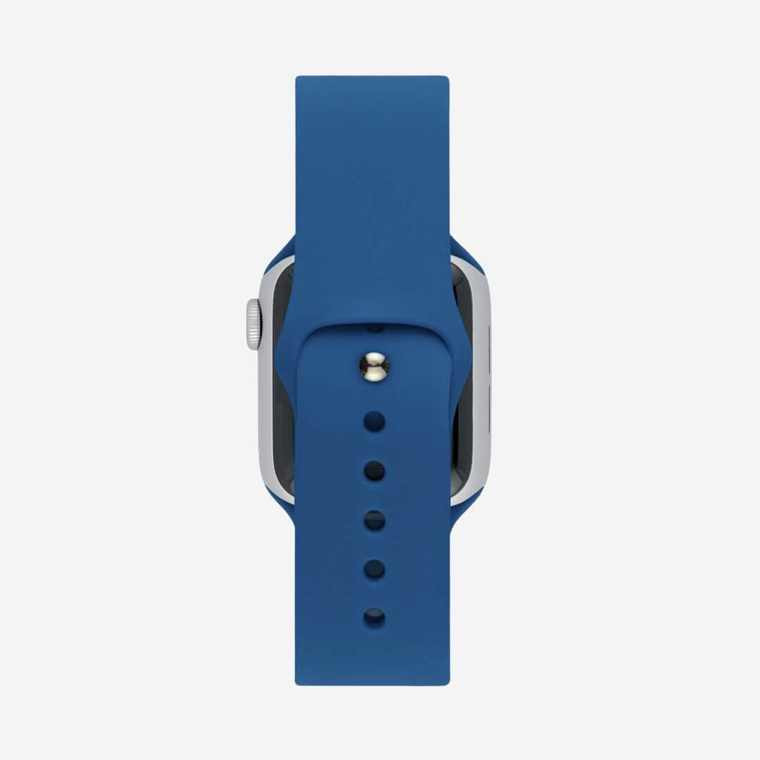 Classic Silicone Apple Watch Band - Royal Blue 