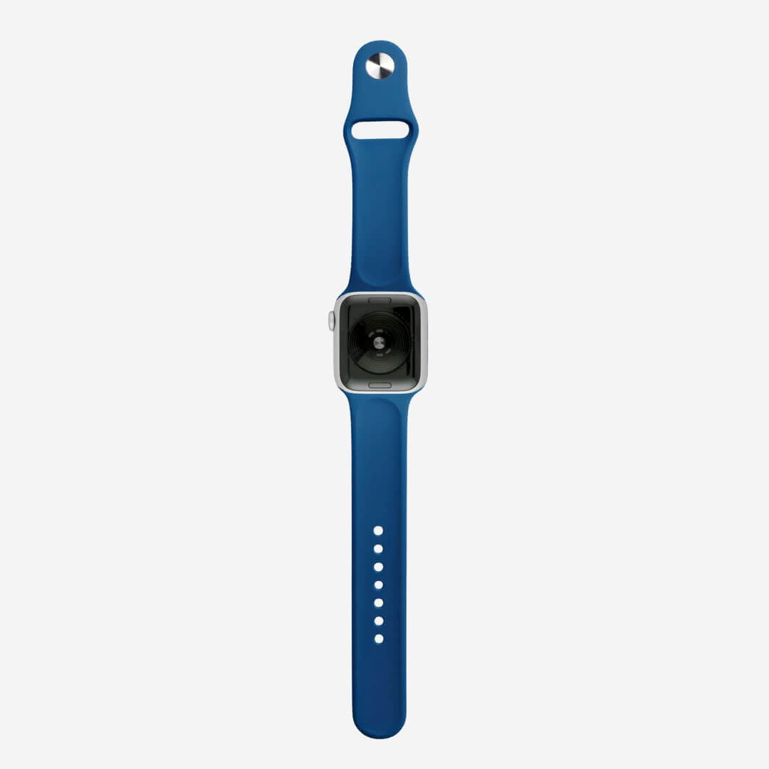 Classic Silicone Apple Watch Band - Royal Blue 