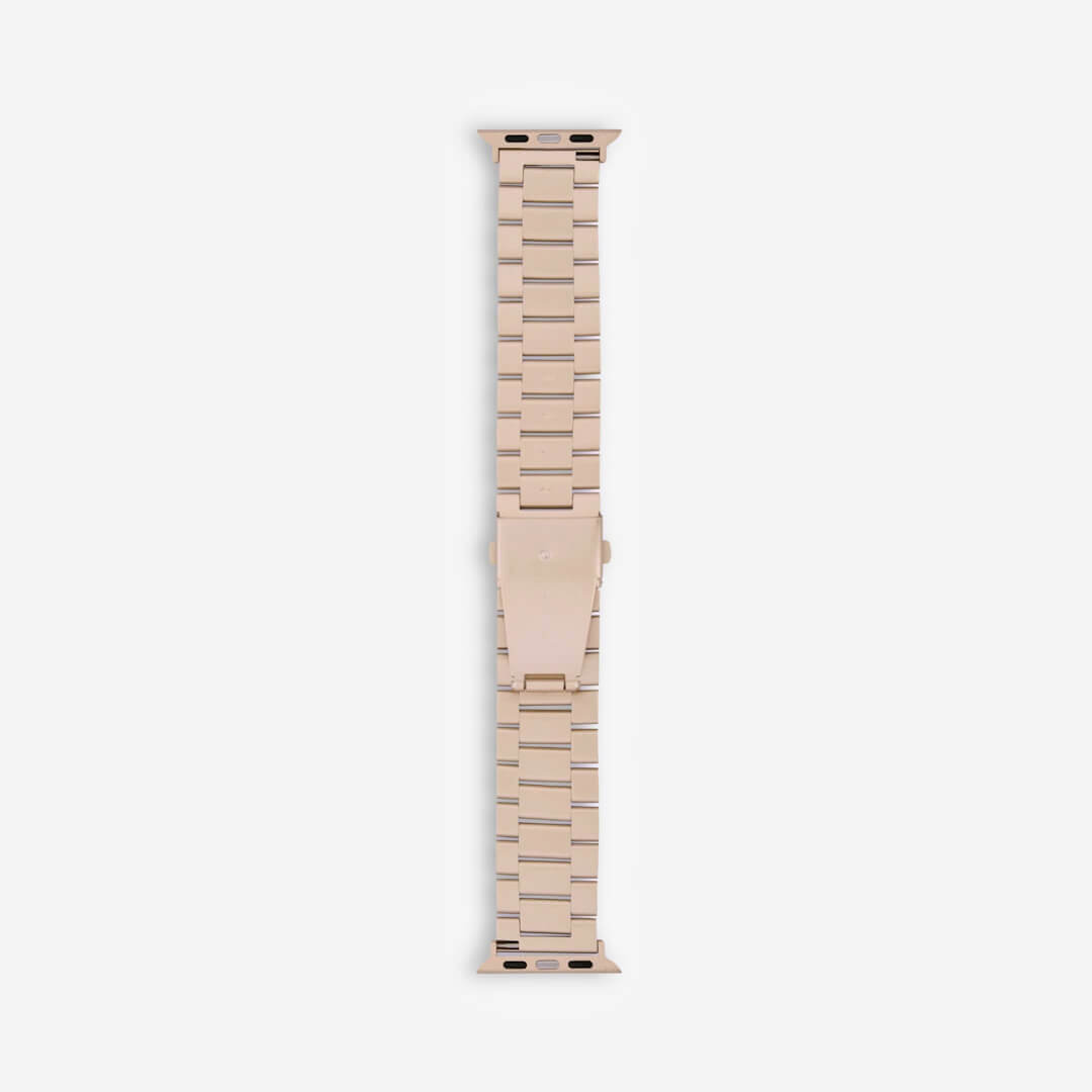 Classic Stainless Steel Apple Watch Band - Vintage Gold