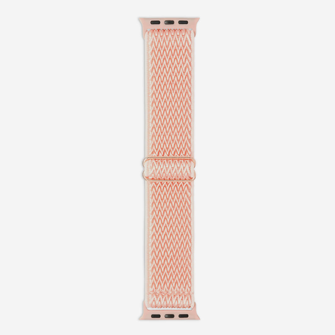 Coogee Nylon Loop Apple Watch Band - Peach