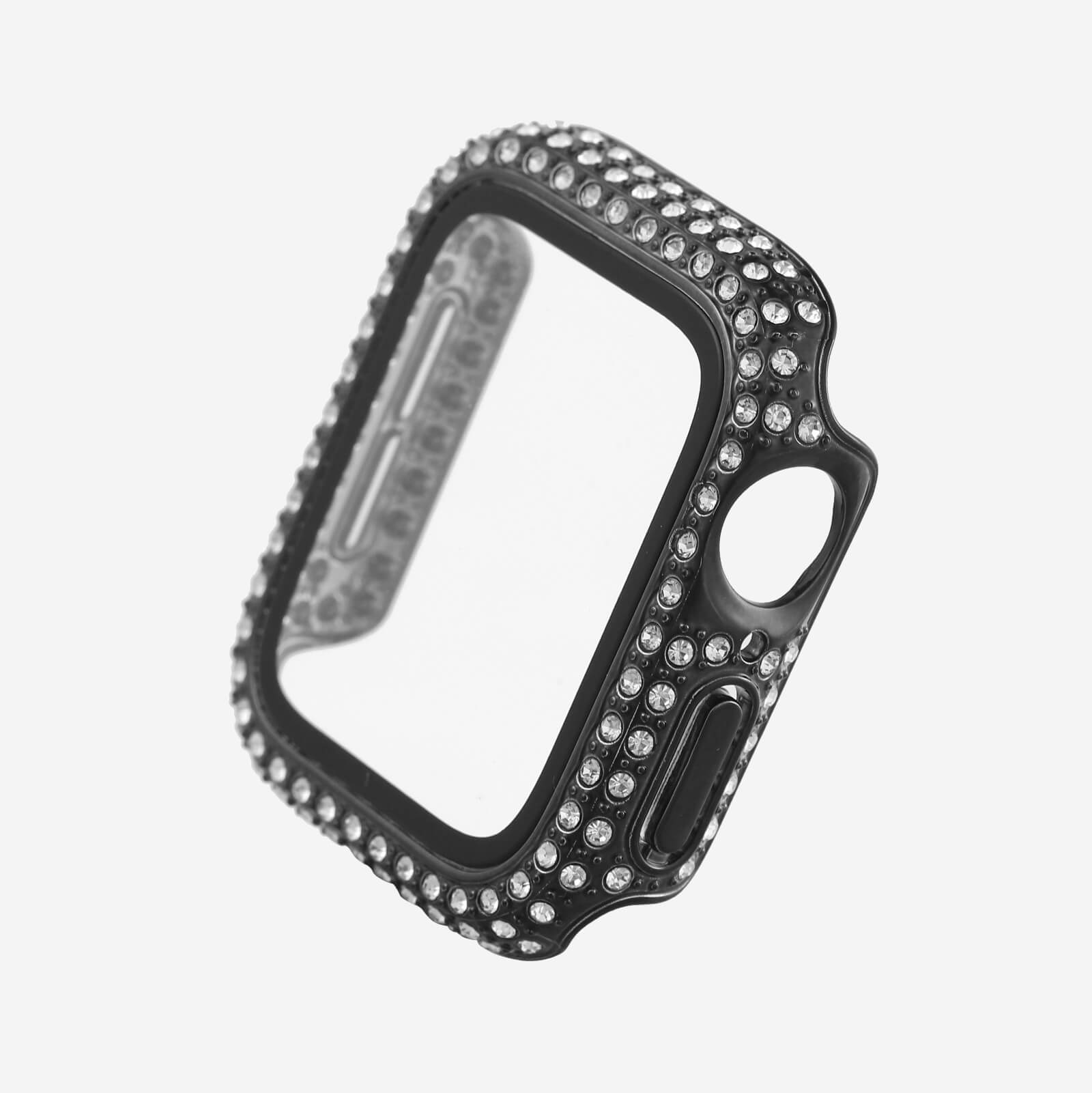 Apple Watch Crystal Screen Protector Case - Black