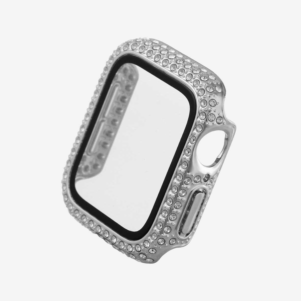 Apple Watch Crystal Screen Protector Case - Silver